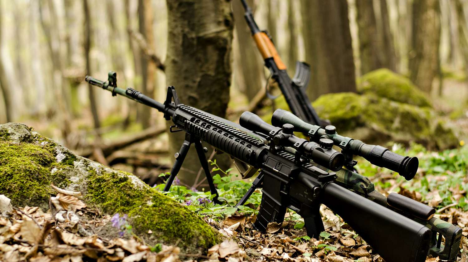 Featured | Sniper rifle on bipod on ground background | Sniper Rifle Facts | Things You Didn't Know About Sniper Rifles