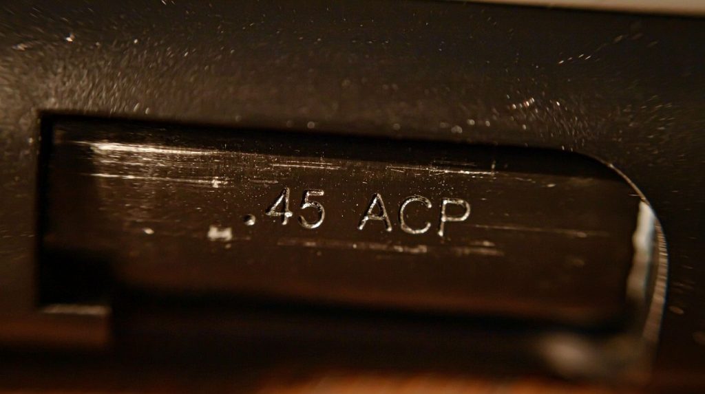 Close-up photo of handgun vintage pistol firearm | Homemade .45 ACP Single Shot Pistol [Video] | Featured
