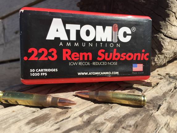 silentstrike subsonic 223 ammo
