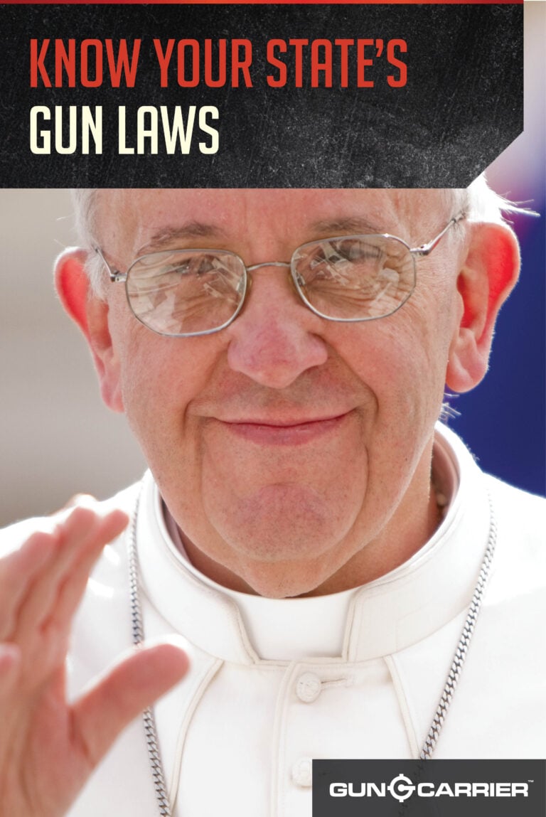Pope Francis Gun Rant