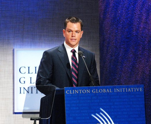 matt damon anti-gun