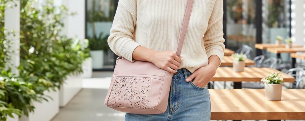 ZZFAB Locking Small Concealed Carry Crossbody