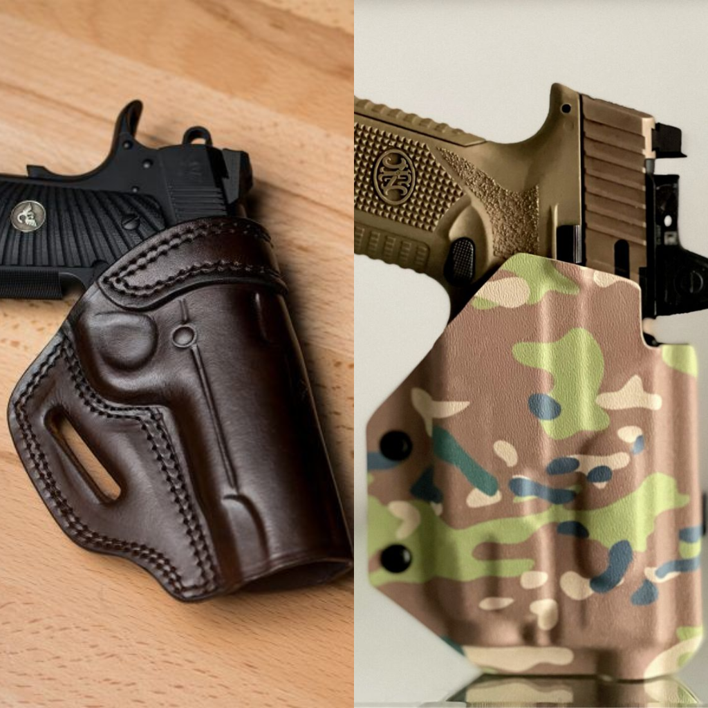 Leather vs Kydex holster for Women