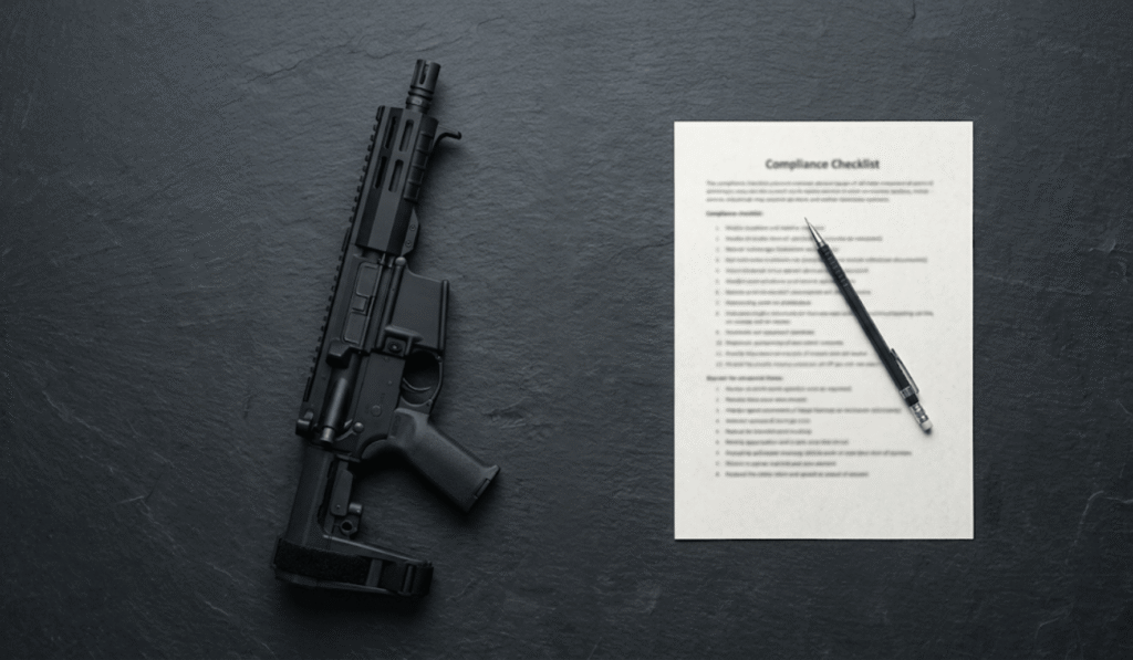 pistol brace enforcement